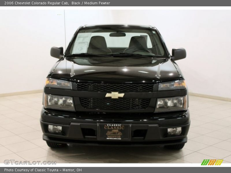 Black / Medium Pewter 2006 Chevrolet Colorado Regular Cab