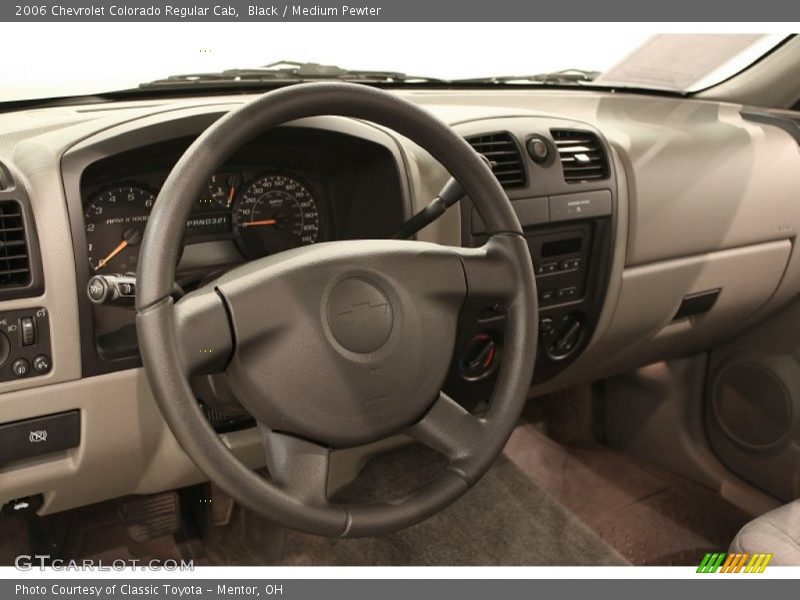 Dashboard of 2006 Colorado Regular Cab