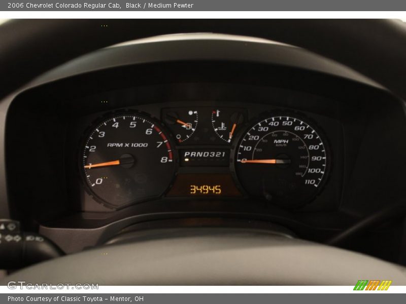  2006 Colorado Regular Cab Regular Cab Gauges