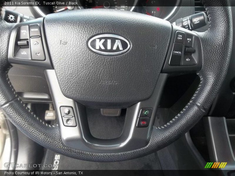 Tuscan Olive / Black 2011 Kia Sorento EX