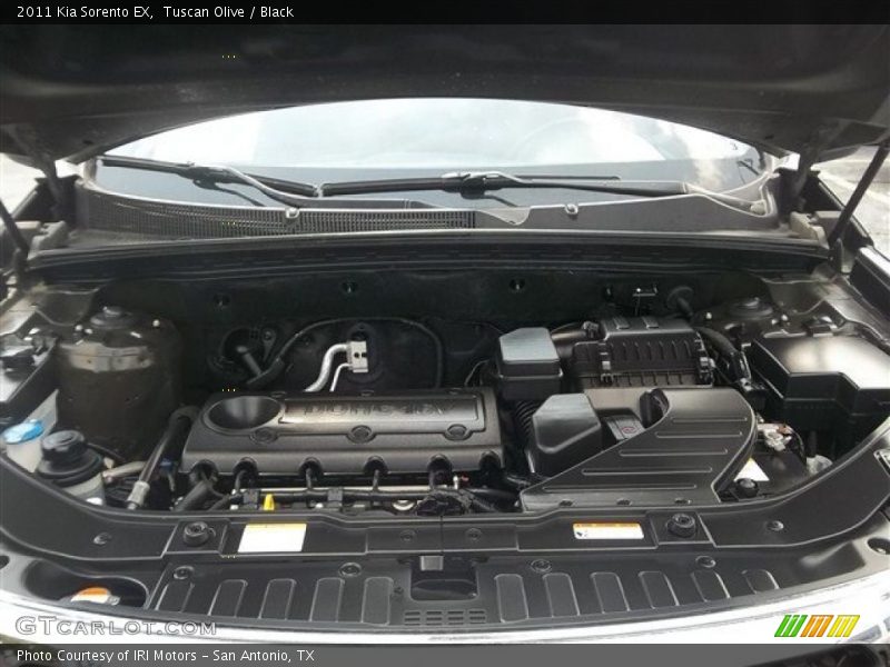 Tuscan Olive / Black 2011 Kia Sorento EX