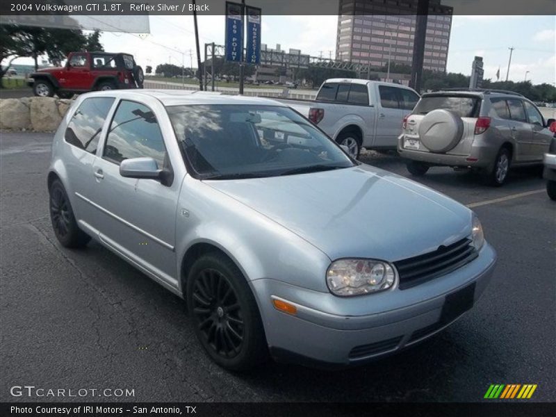 Reflex Silver / Black 2004 Volkswagen GTI 1.8T