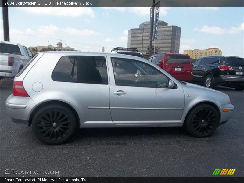 Reflex Silver / Black 2004 Volkswagen GTI 1.8T