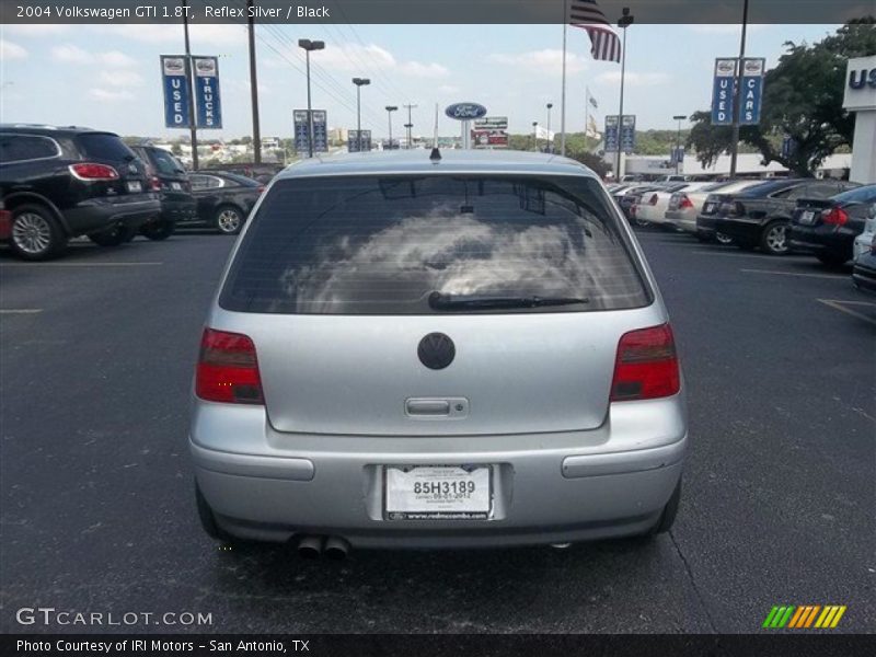 Reflex Silver / Black 2004 Volkswagen GTI 1.8T