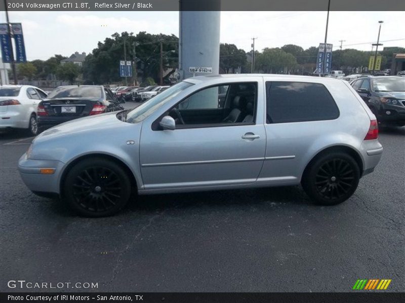 Reflex Silver / Black 2004 Volkswagen GTI 1.8T