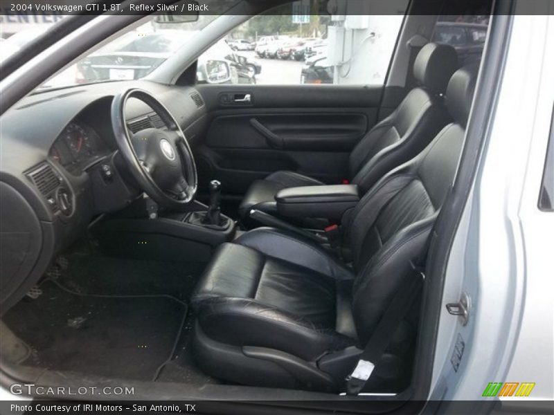 Reflex Silver / Black 2004 Volkswagen GTI 1.8T