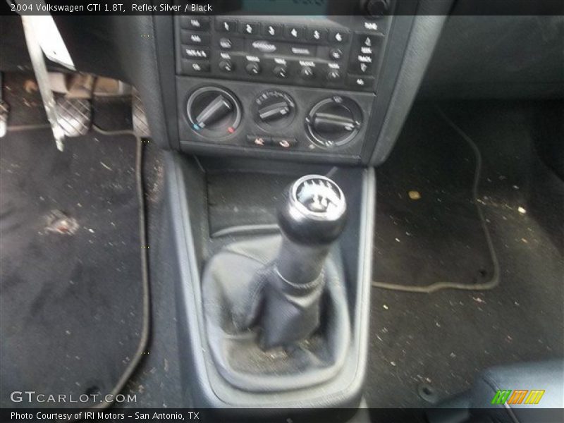 Reflex Silver / Black 2004 Volkswagen GTI 1.8T