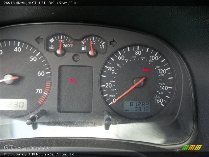 Reflex Silver / Black 2004 Volkswagen GTI 1.8T