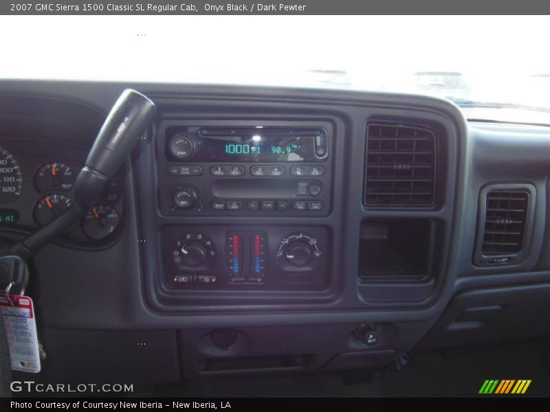 Onyx Black / Dark Pewter 2007 GMC Sierra 1500 Classic SL Regular Cab