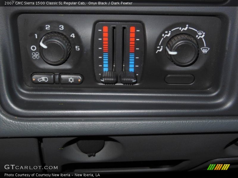 Onyx Black / Dark Pewter 2007 GMC Sierra 1500 Classic SL Regular Cab