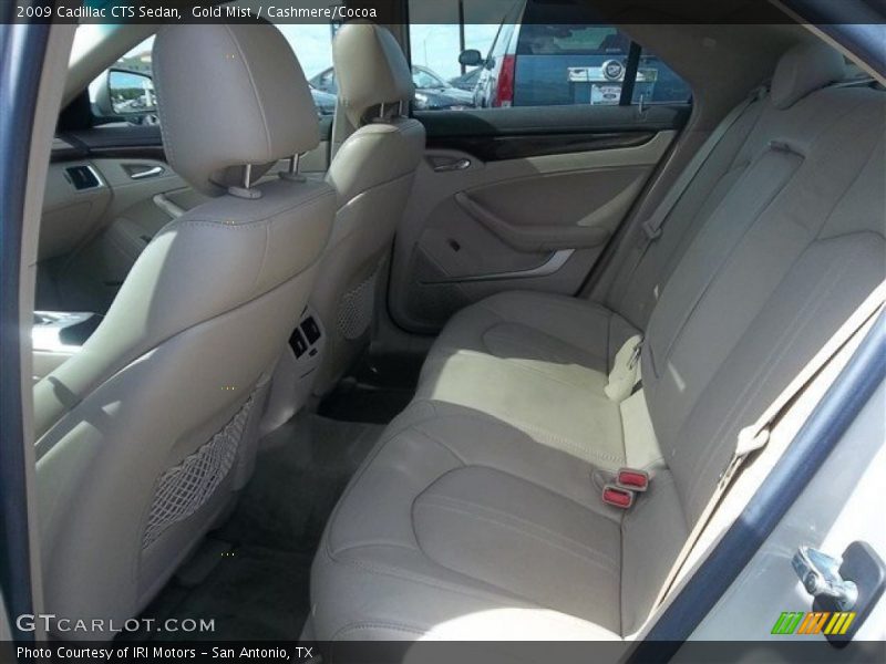 Gold Mist / Cashmere/Cocoa 2009 Cadillac CTS Sedan