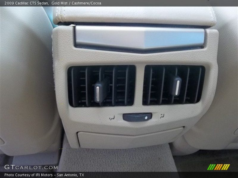 Gold Mist / Cashmere/Cocoa 2009 Cadillac CTS Sedan