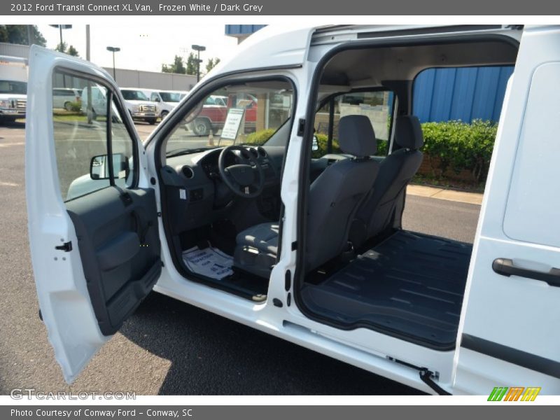 Frozen White / Dark Grey 2012 Ford Transit Connect XL Van