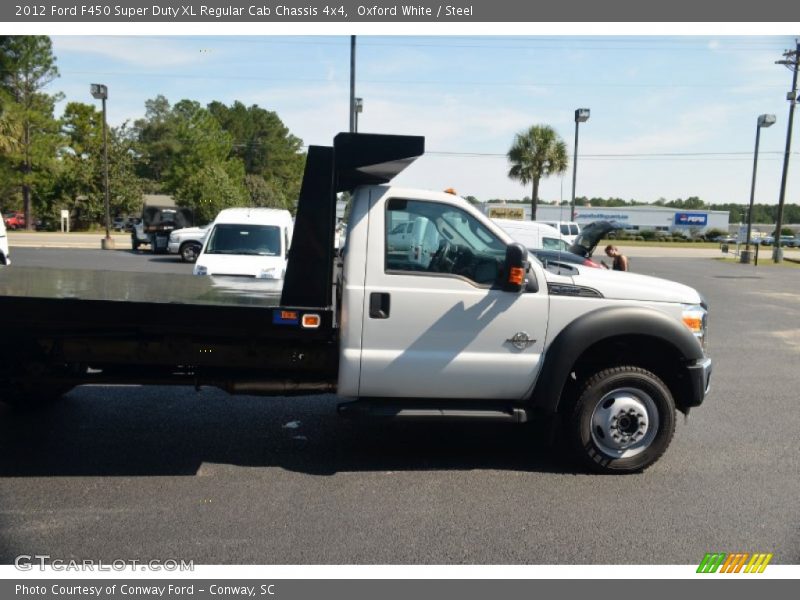 Oxford White / Steel 2012 Ford F450 Super Duty XL Regular Cab Chassis 4x4