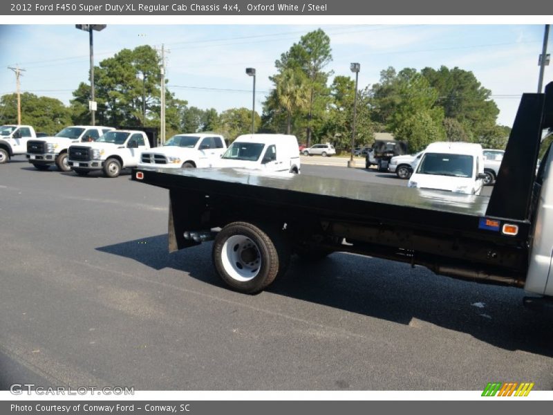 Oxford White / Steel 2012 Ford F450 Super Duty XL Regular Cab Chassis 4x4
