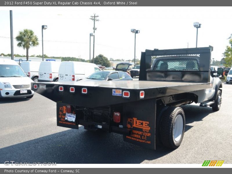 Oxford White / Steel 2012 Ford F450 Super Duty XL Regular Cab Chassis 4x4