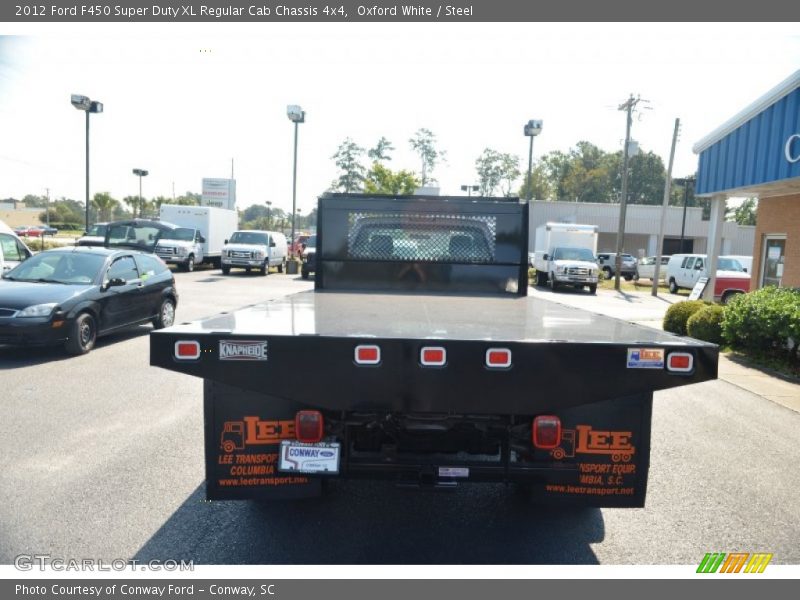 Oxford White / Steel 2012 Ford F450 Super Duty XL Regular Cab Chassis 4x4