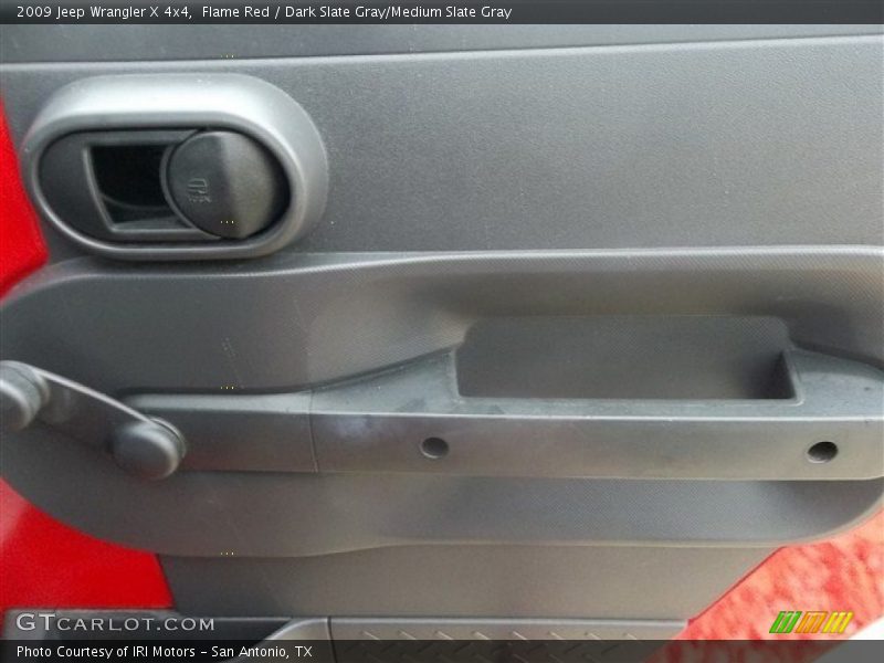 Flame Red / Dark Slate Gray/Medium Slate Gray 2009 Jeep Wrangler X 4x4