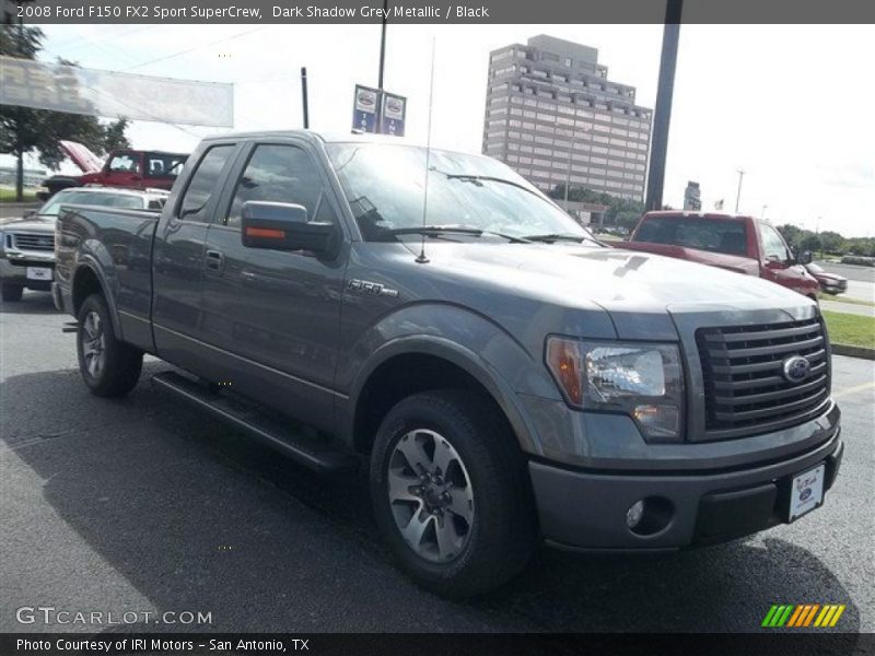 Dark Shadow Grey Metallic / Black 2008 Ford F150 FX2 Sport SuperCrew