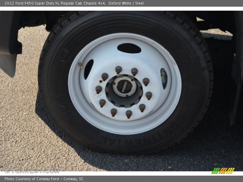 Oxford White / Steel 2012 Ford F450 Super Duty XL Regular Cab Chassis 4x4