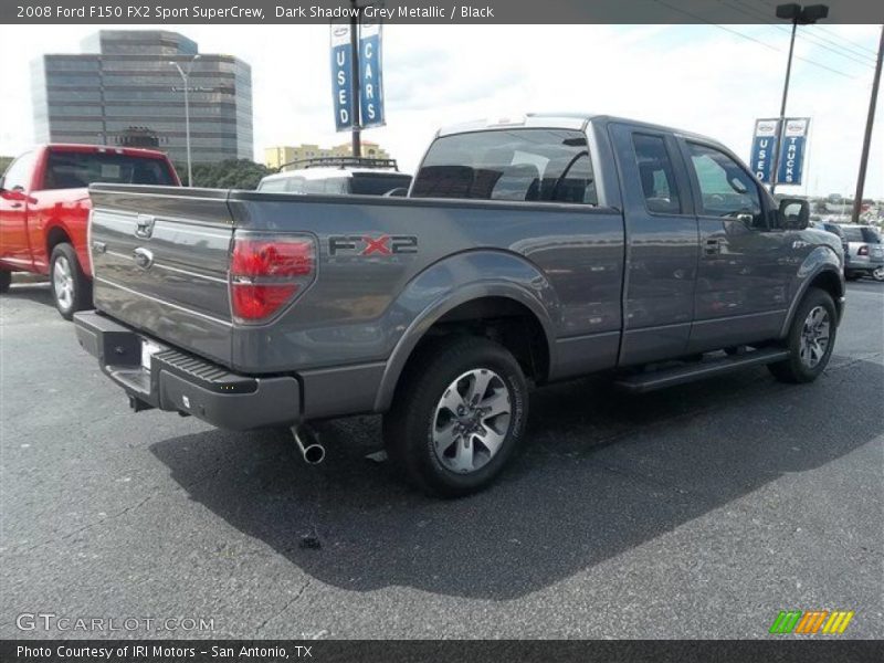 Dark Shadow Grey Metallic / Black 2008 Ford F150 FX2 Sport SuperCrew