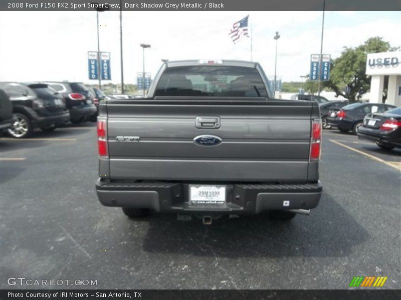 Dark Shadow Grey Metallic / Black 2008 Ford F150 FX2 Sport SuperCrew