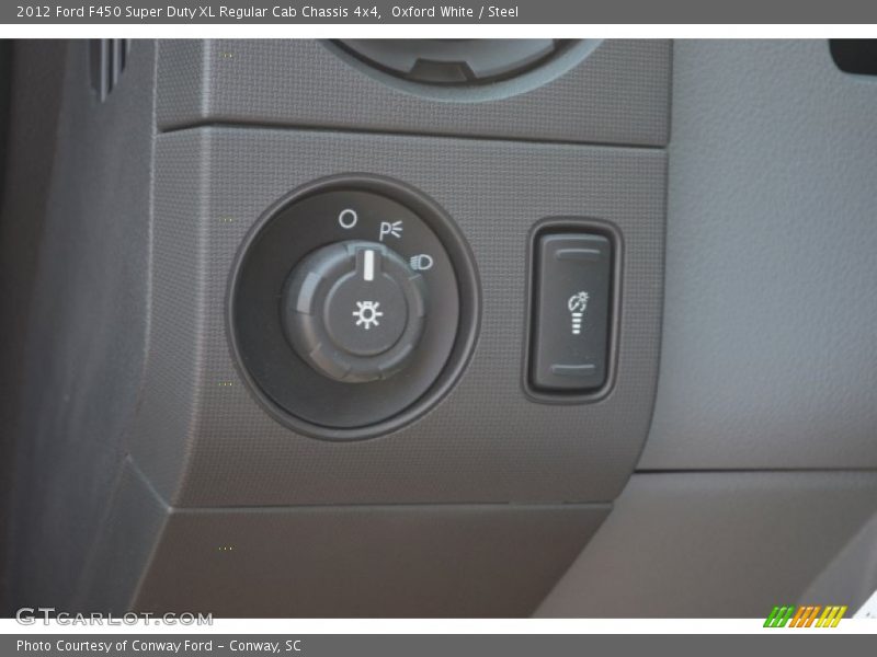 Oxford White / Steel 2012 Ford F450 Super Duty XL Regular Cab Chassis 4x4