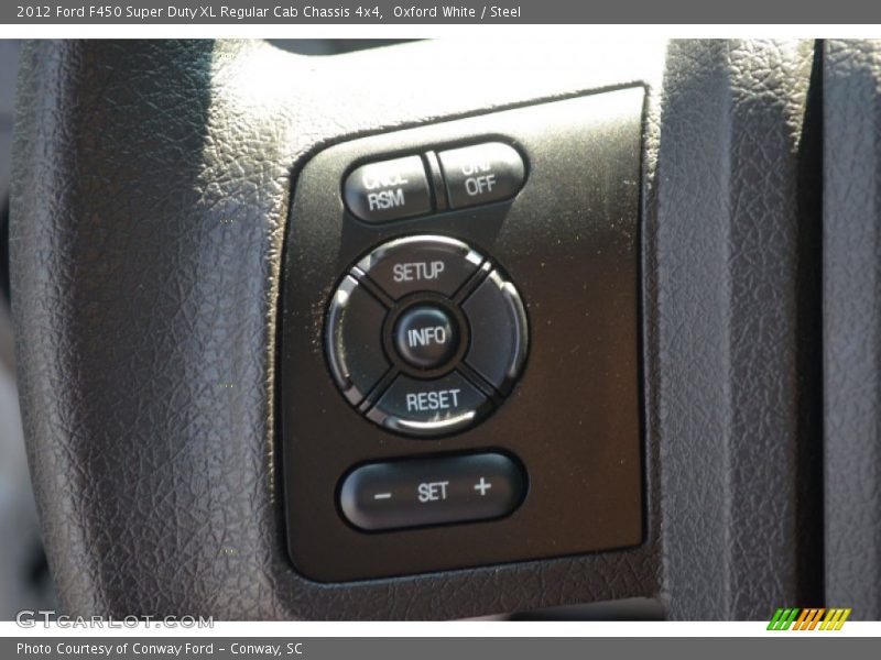 Oxford White / Steel 2012 Ford F450 Super Duty XL Regular Cab Chassis 4x4