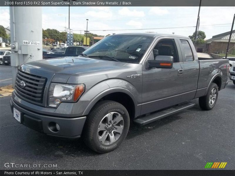 Dark Shadow Grey Metallic / Black 2008 Ford F150 FX2 Sport SuperCrew