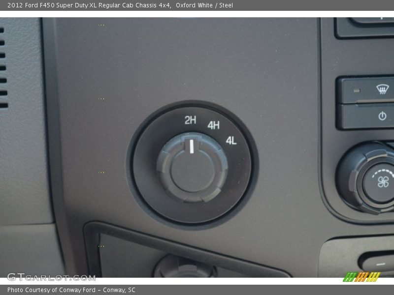 Oxford White / Steel 2012 Ford F450 Super Duty XL Regular Cab Chassis 4x4
