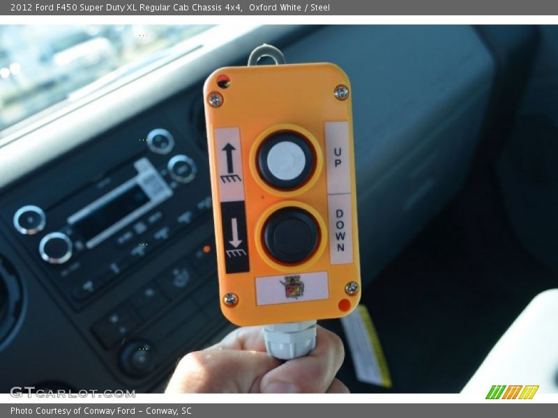 Oxford White / Steel 2012 Ford F450 Super Duty XL Regular Cab Chassis 4x4