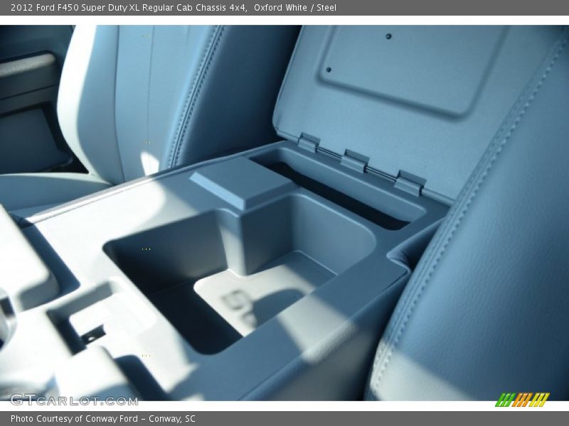 Oxford White / Steel 2012 Ford F450 Super Duty XL Regular Cab Chassis 4x4