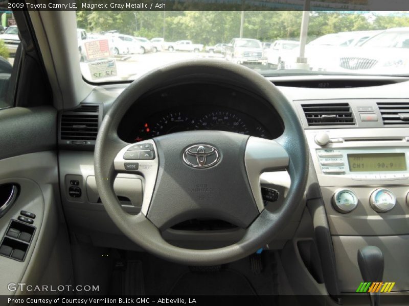 Magnetic Gray Metallic / Ash 2009 Toyota Camry LE