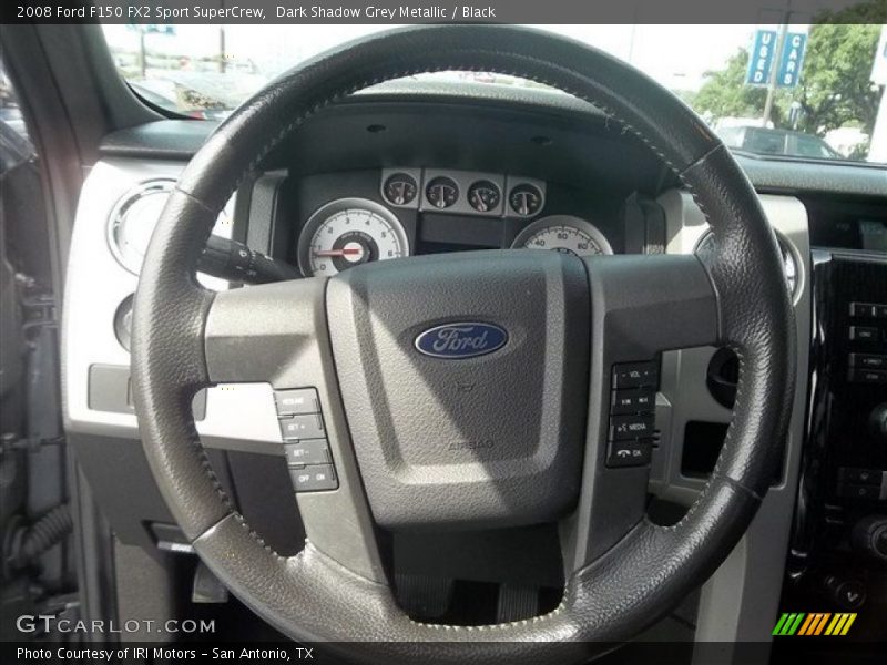 Dark Shadow Grey Metallic / Black 2008 Ford F150 FX2 Sport SuperCrew