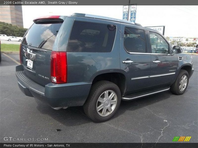 Stealth Gray / Ebony 2008 Cadillac Escalade AWD