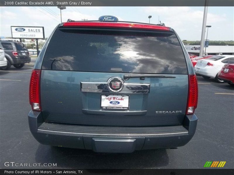 Stealth Gray / Ebony 2008 Cadillac Escalade AWD