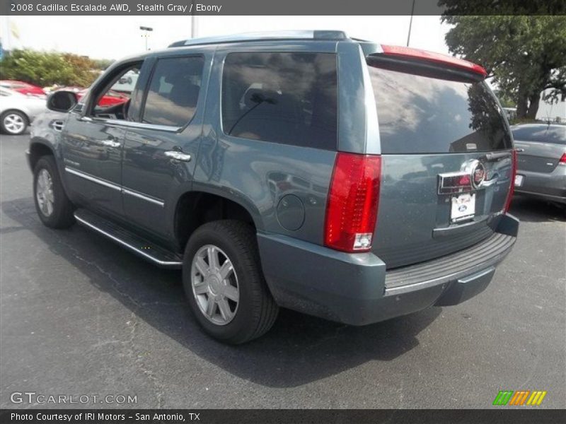 Stealth Gray / Ebony 2008 Cadillac Escalade AWD