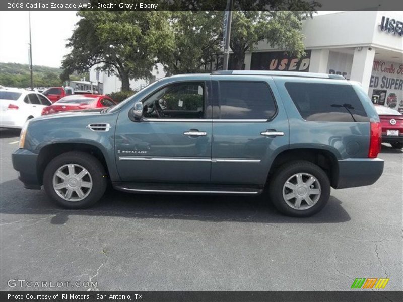 Stealth Gray / Ebony 2008 Cadillac Escalade AWD