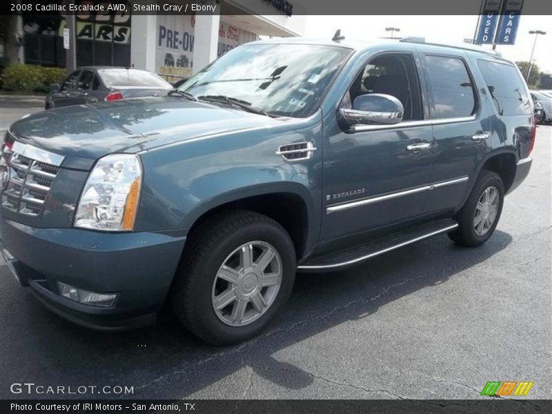 Stealth Gray / Ebony 2008 Cadillac Escalade AWD
