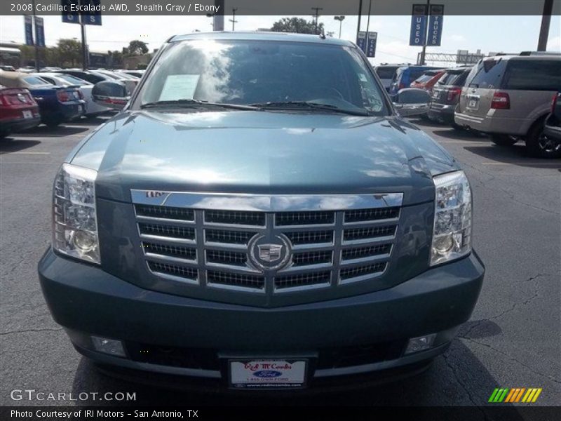 Stealth Gray / Ebony 2008 Cadillac Escalade AWD