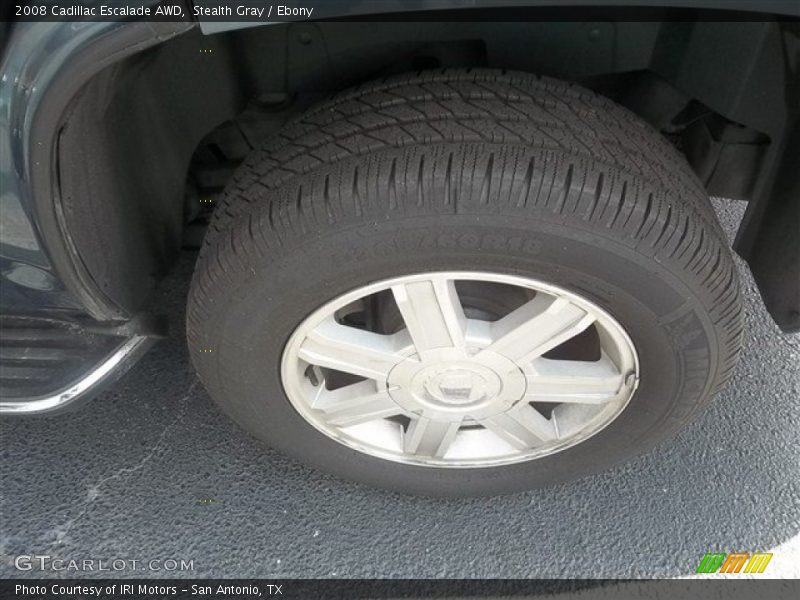 Stealth Gray / Ebony 2008 Cadillac Escalade AWD