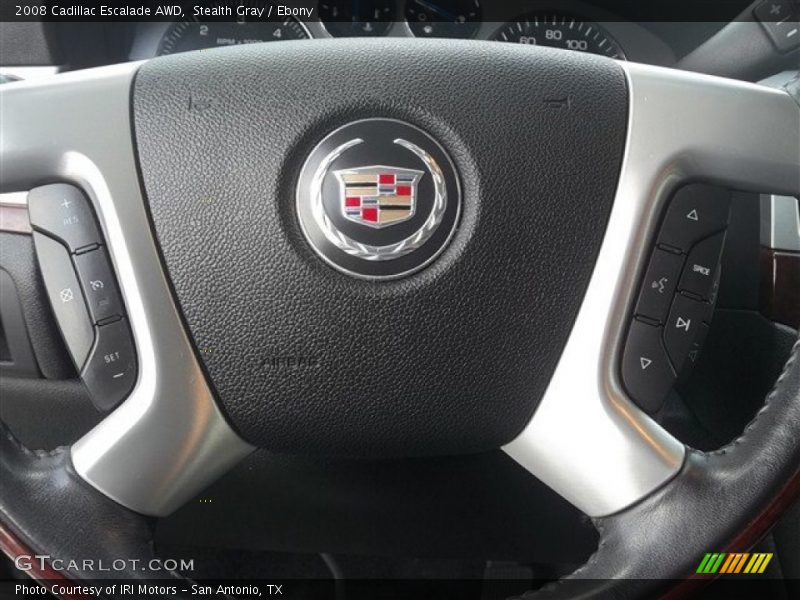 Stealth Gray / Ebony 2008 Cadillac Escalade AWD