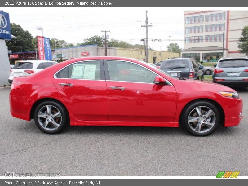  2012 TSX Special Edition Sedan Milano Red
