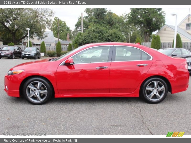  2012 TSX Special Edition Sedan Milano Red