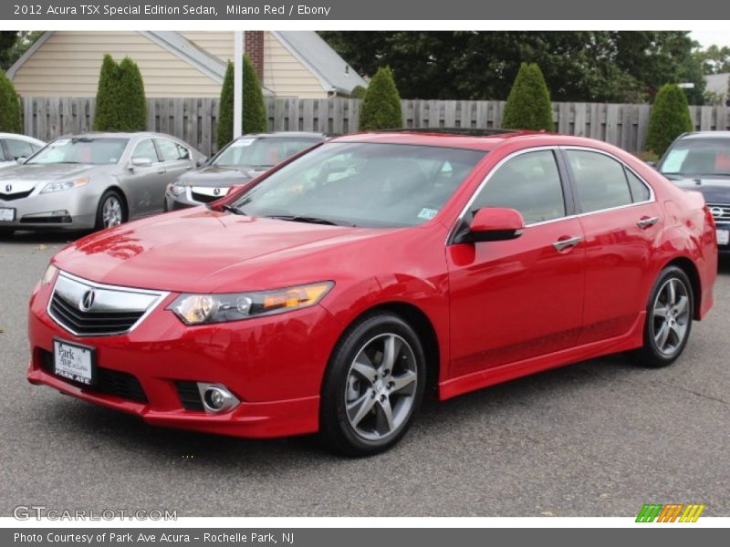 Front 3/4 View of 2012 TSX Special Edition Sedan