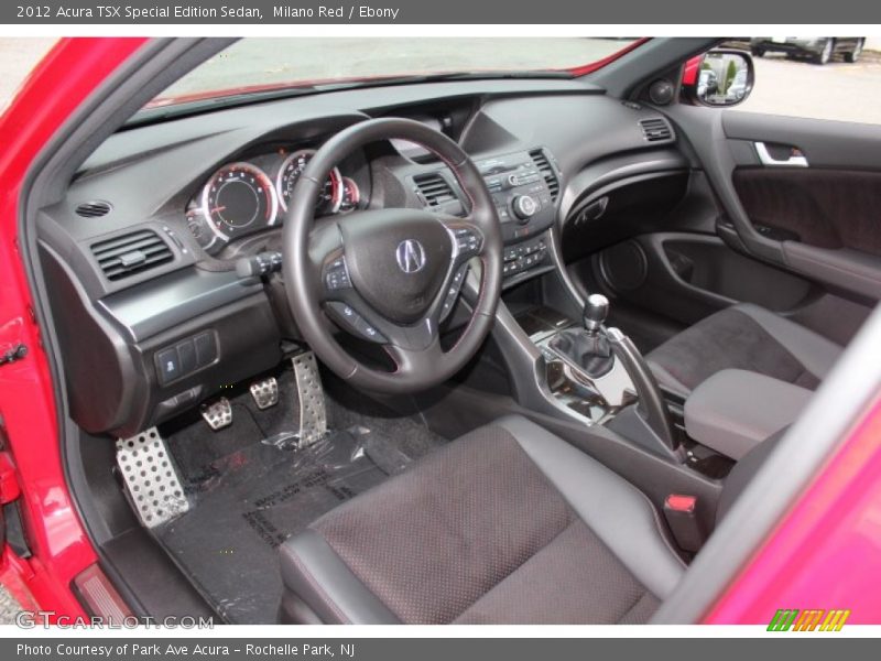  2012 TSX Special Edition Sedan Ebony Interior