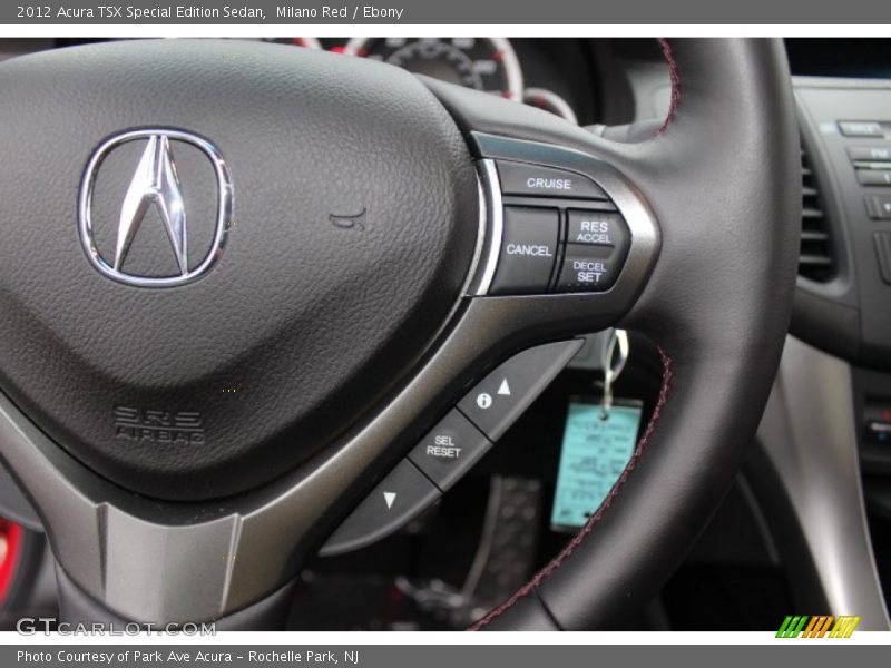 Controls of 2012 TSX Special Edition Sedan