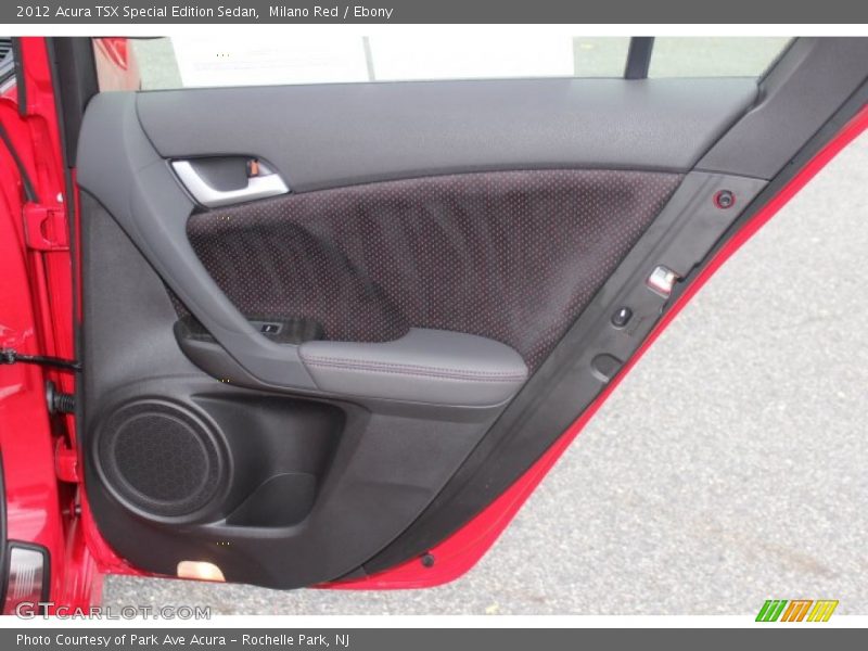 Door Panel of 2012 TSX Special Edition Sedan