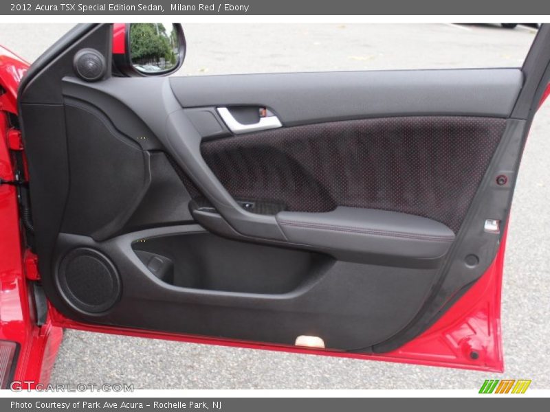 Door Panel of 2012 TSX Special Edition Sedan