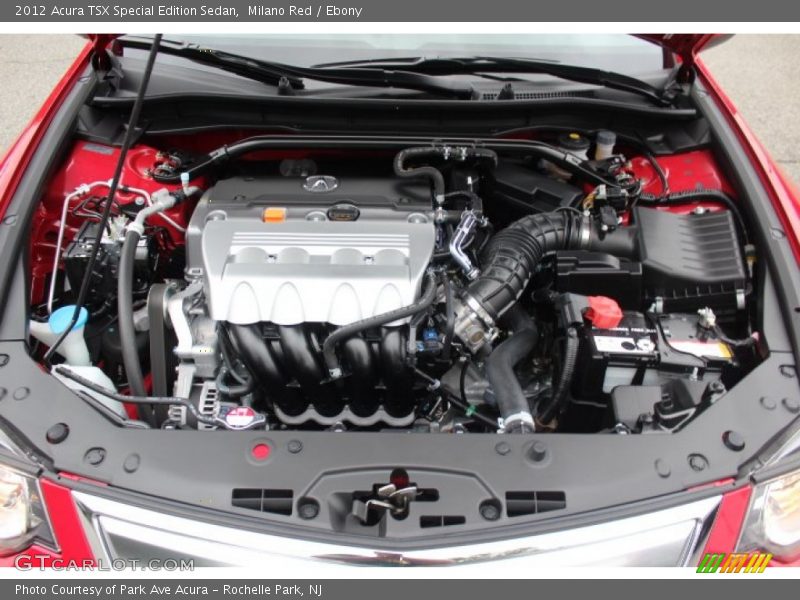  2012 TSX Special Edition Sedan Engine - 2.4 Liter DOHC 16-Valve VTEC 4 Cylinder